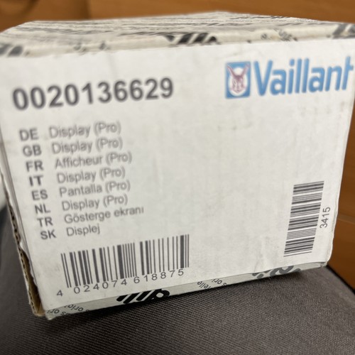 Vaillant ecotec pro display - vaillant,