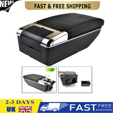 Console Centre Holder Car Arm Rest Storage Box For 2006-14 Opel Vauxhall Corsa D