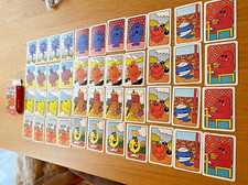 VINTAGE 1978 MR MEN SNAP CARDS