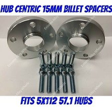 Alloy Wheel Spacers 15mm x 2