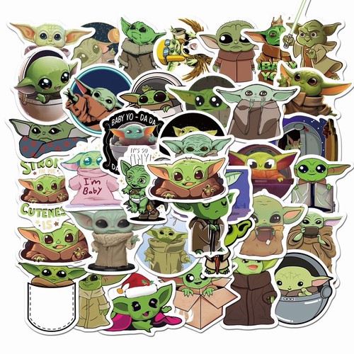 Cute baby yoda cool vinyl - 50,