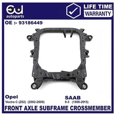 FRONT SUBFRAME CROSSMEMBER FOR