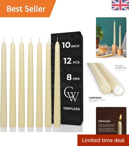 Unscented ivory taper - 25,