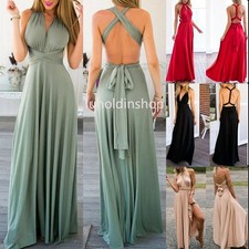 Women Long Maxi Wrap Dress