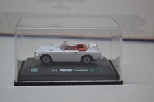CARARAMA MODELS  - M.G.B ROADSTER - WHITE - 1/72 SCALE 00 GAUGE MODEL CAR