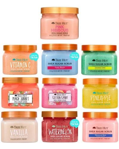 Tree hut body scrub - tree,