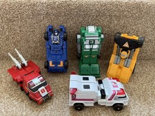 DX VRV ROBO Power Rangers Turbo Carrangers Megazord Rescue Megazord Bandai