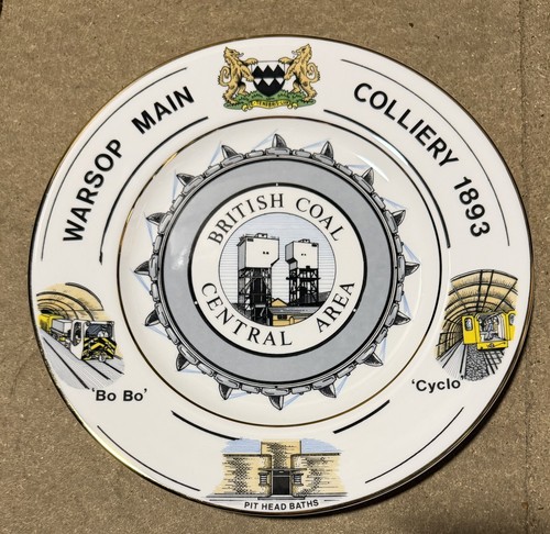 British coal warsop colliery - british,