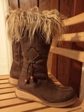Destroy "Yeti" Brown boots Vintage Size 39/6