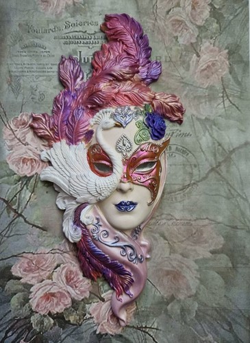 Venetian masquerade peacock - venetian,