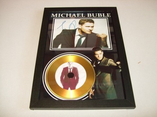 Michael buble signed disc - michael,