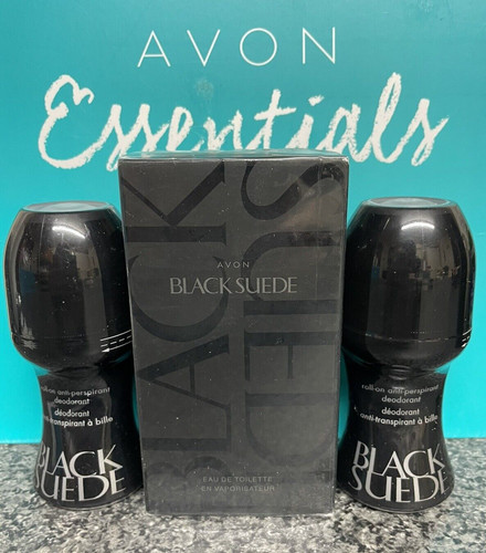 Avon black suede aftershave - avon,