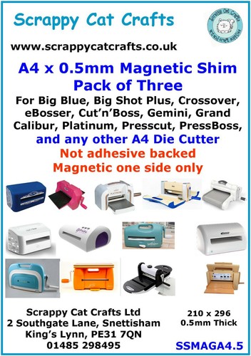 Magnetic mat pack - magnetic, for