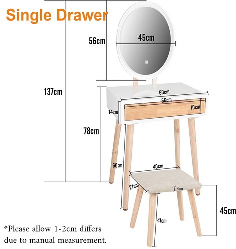 Modern vanity dressing table - modern,