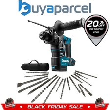 Makita DHR171Z 18V Cordless Brushless SDS Plus Rotary Hammer Drill Bare +17 Bits