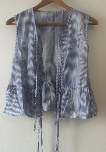 Shein blue white - shein,