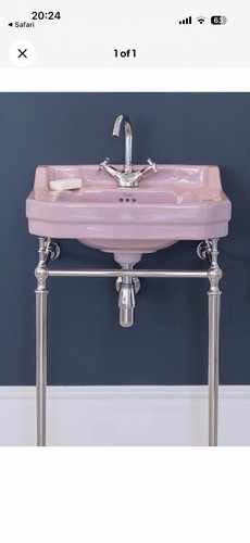 Burlington sink pink with - sink,
