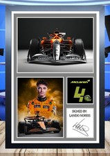 159 lando norris formula 1 Memorabilia signed photograph framed unframed reprint