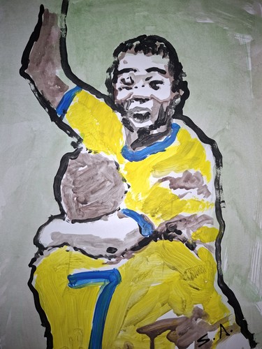 Football legend pelé goal - legend,