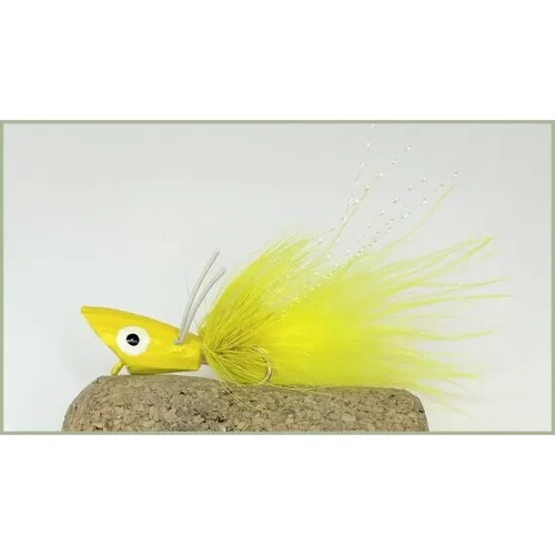 Poppers fishing flies 4 pack - poppers,, flies,