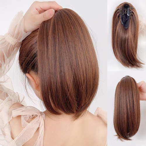 Short ponytail hairpiece claw - short,
