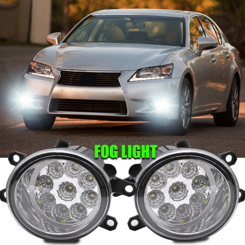 Front bumper fog light driving - fog,