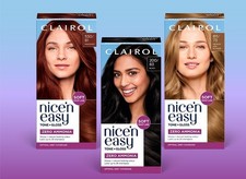 Nice'n Easy Non- Permanent Hair Dye No Ammonia Colourant Shade Natural Hair Look