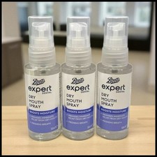 3 x Boots Expert Dental Dry Mouth Spray 50ml