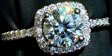 VVS1 1ct Engagement Ring. GRA