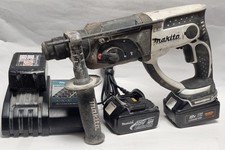 Makita BHR202 Rotary Hammer Drill and Batteries