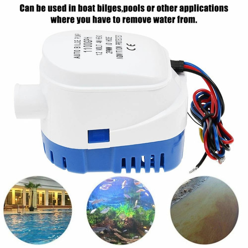 12v 1100gph marine - 1100gph, automatic