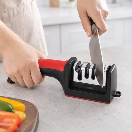 Stages knife sharpening - knife,