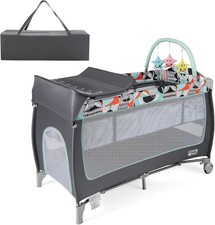 4in1 Travel Cot Baby Bedside