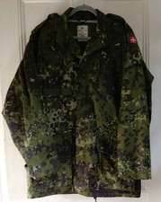Genuine Vintage Danish Army Camo Jacket, 1999, Size 6, 42"