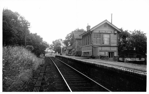 1954 stow bedon train station - bedon,