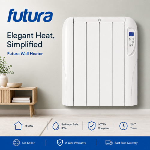 Futura 1500w panel heater - panel,