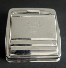 DUPLE COACHBUILDERS COACHWORK BODIES CHROME VINTAGE BUS COACH SEAT BACK ASHTRAY