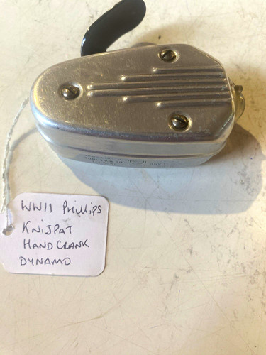 Philips hand crank dynamo - hand,