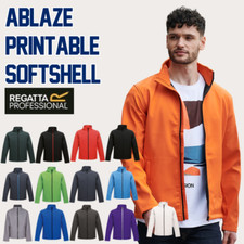 Regatta Professional Ablaze Printable Softshell Jackets, Men's jackets SN130