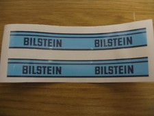 BILSTEIN STICKERS, FORD MCPHERSON STRUT, RS, AVO, GRP4, RALLY