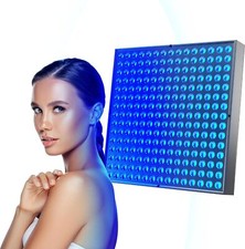 Facial Tanning Lamp Blue Sun Solarium Light Full Face Body Tanner Home 225 LED