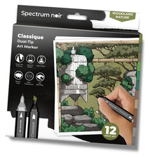 Spectrum Noir Classique - WOODLAND NATURE Premium Alcohol Blendable Artist Pens