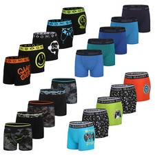 Boys Boxers 5 Pack Trunks