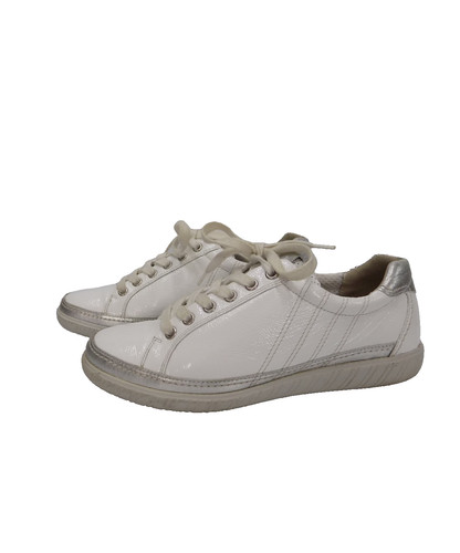 Gabor white leather trainers - gabor,