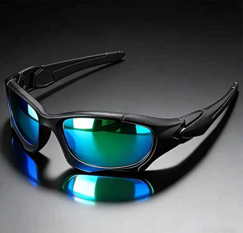 Men wrap sunglasses black - wrap,