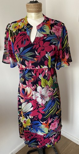 Afibel floral fit flare pull - floral,