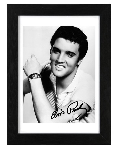 Elvis presley signed autograph - elvis,