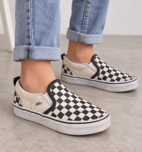 Vans kids checkerboard - checkerboard, on