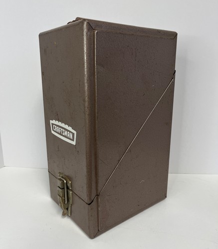 Vintage craftsman drill case - vintage,