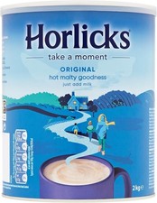 Horlicks Original Malted Milk 2kg (Pack of 2) - Just add milk,